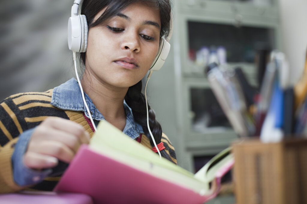 reading and listening